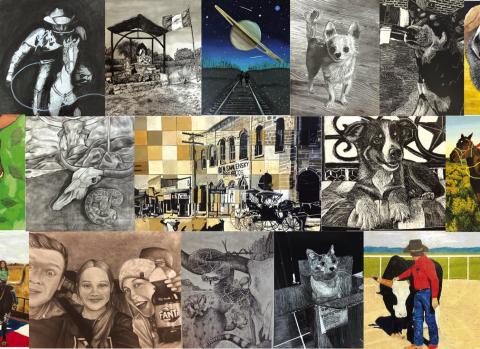 SSHS presents art show for public