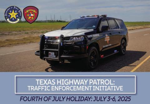 DPS increases enforcement for Fourth of July Holiday