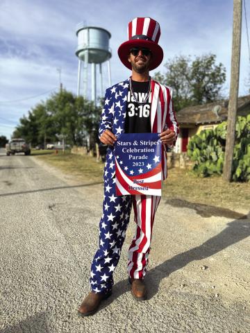 Best Dressed award ~ Jonathon Hawkins Submitted by Sue Ransom