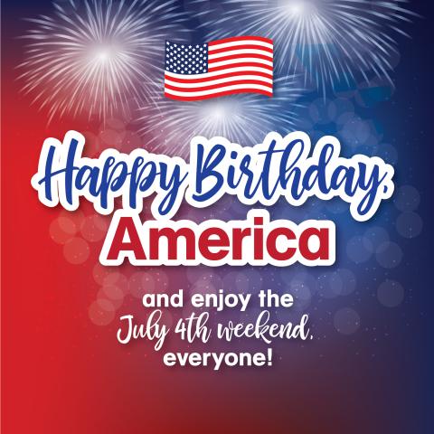 Happy Birthday AMERICA