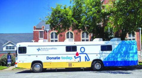 Baylor Scott & White Blood Mobile