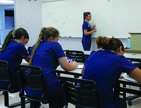 HPU healthcare students