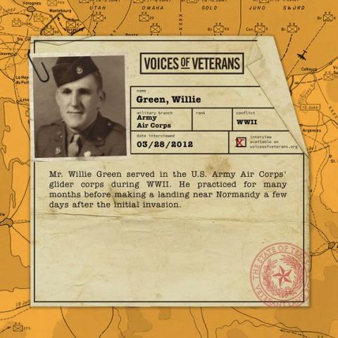Willie Green - Voices of Veterans