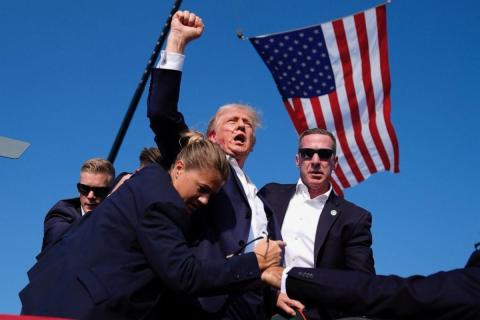 Photo courtesy of Evan Vucci from the Associated Press