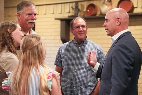 Farmers and ranchers met with U.S. Rep. Jake Elizey to discuss the need for new food and farm legislation ahead of the farm bill deadline.