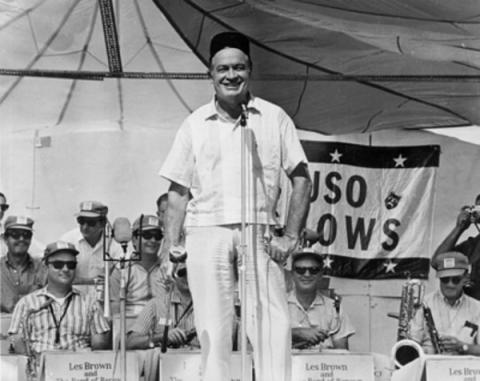 Leslie Townes (Bob) Hope ~....Entertaining the Troops | Courtesy of Dr. Don Newberry