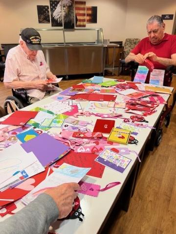 Valentines for Vets Program brings smiles to Veterans