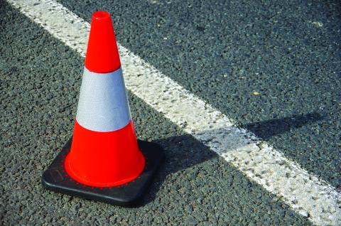 Slow down for workers