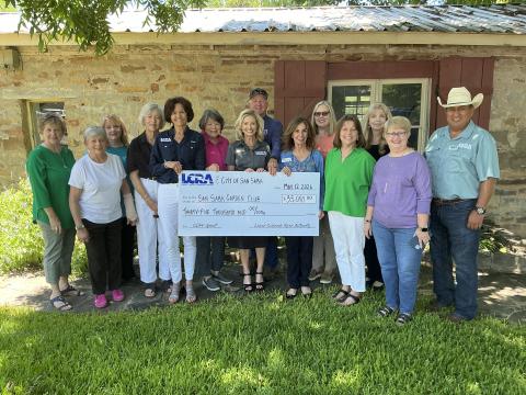 LCRA, City of San Saba award $35,000 grant for repairs to historic Old Mill House