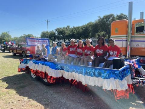 The Cherokee Cheerleaders with the Most Spirit!