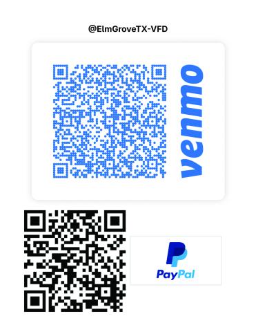 To donate to the Elm Grove VFD you can simply scan it with your phone and give directly.
