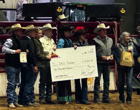 Jaspur Farris wins big at Stockshow