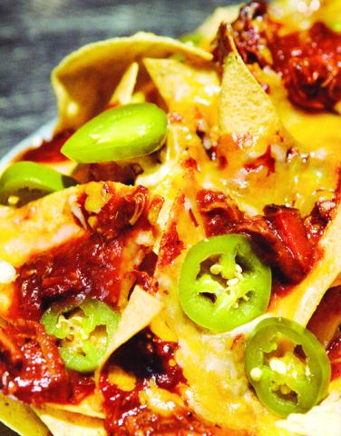 Outrageous Barbecued Nachos