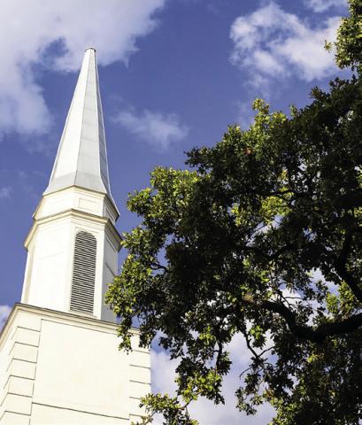 Grace Chapel Steeple at Howard Payne University Through its newly created Church Matching Scholarship Program, HPU will match church gifts of up to $3,500 per student, per academic year.