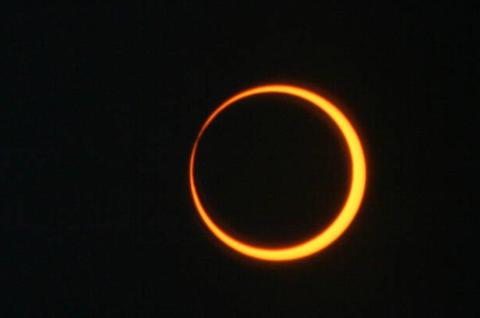 An annular “ring of fire” solar eclipse on May 20, 2012. NASA/Bill Dunford
