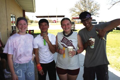 This year’s seniors- Micah, Ruben, Piper &amp; Sebastian