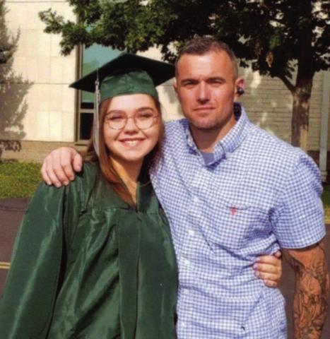 T.W. and his niece, Hailey Faris