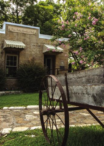 San Saba Garden Club entrance (Mill Pond Park) Courtesy of City of San Saba