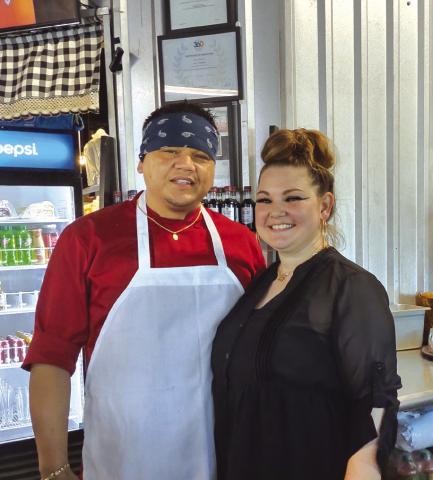 Jose and Ashley Velazquez of Napoli's Italian Grill