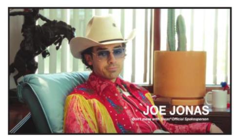 Joe Jonas lassos litter