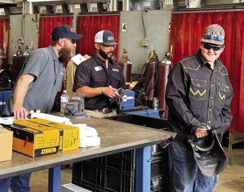 Kolton Bench challenging the Industry Based Certification