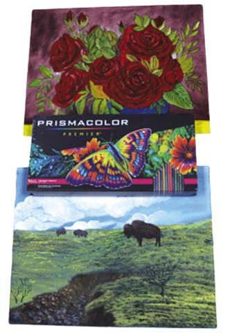 Demitris Vasquez won the San Saba High School “Summer Challenge” contest. He was awarded a set of 150 Prismacolor colored pencils for completing the most artwork over the summer. Submitted by Shara Wright, SSHS Art Teacher