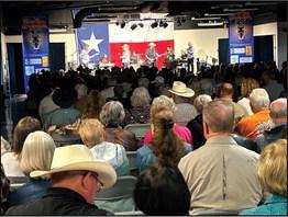 Country Music fans enjoying the 35th Heart of Texas Country Music Festival.  Courtesy of Tracy Pitcox