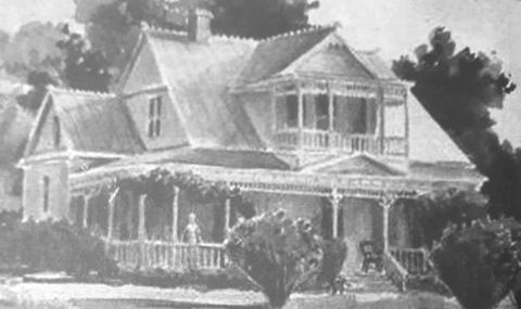 Above is a picture of the Favor house. The original was a beautiful painting by Jane Felts Mauldin that sold at the Rockefellers' Gallery in NYC a few years ago. It is cropped to show only the house, whereas the house was in a country setting with lots of Texas wildflowers. Jane's website is <www.janefeltsmauldin.com>. Photo submitted by John Felts – From the October 29, 2009 issue of the San Saba News &amp; Star