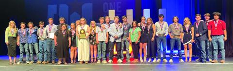 Congratulations to the Richland Springs One Act Play advancing cast of Robin Hood