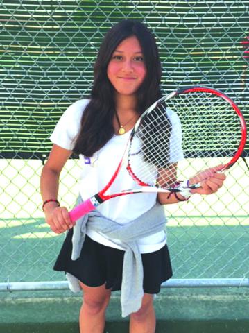 Marlane Rodriguez won Consolation in 8th Grade Girls Singles at Mason Middle School Tournament
