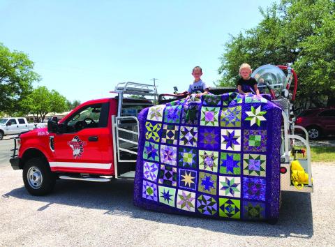 This beautiful Stars Quilt will be raffled off at the Cherokee VFD Fundrasier Supper September 10. Quilters were Aileen Roberts, Sue Broyles, Carolyn Perry, Maurine Johnson, Candace Henderson and Janice Hull.
