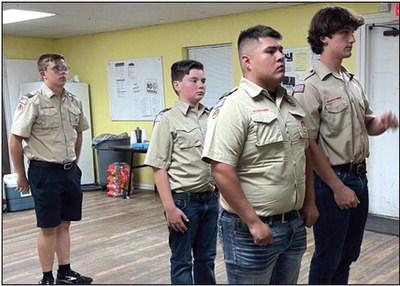 Boy Scout Troop #55 - posting of colors Courtesy of Amy Stencil