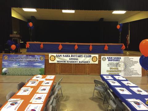 San Saba Rotary Club to award $12,000 in scholarships at the Annual Honor Student Banquet