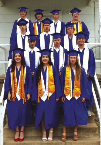 Seniors honored at the Richland Springs Baccalaureate Service