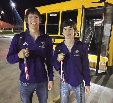 San Saba Dillos basketball team lose to Round Rock team. Congratulations to tournament team selection, Lane Miller and Skylar Romero.