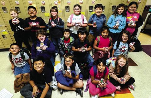 Mrs. Jost's homeroom wins challenge