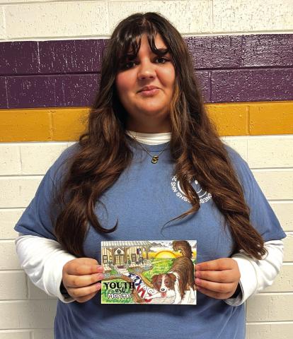 SSISD's Sabrina Dozier showcases talent in State Art Competition