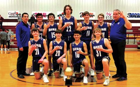 Dillos Hoops wins third straight district title
