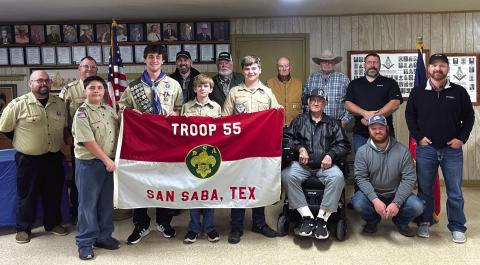 San Saba Masonic Lodge #612 Partners with Scouting America to Support Local Youth