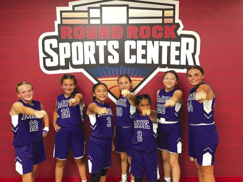 Pictured left to right are Libby Sanderson, Greenley Jo Moore, Carla Jimenez, Cameryn Brockman, Jazmin Reyes, Khloe Martinez and Emma Johnson. Not pictured is Allie Sebastain.