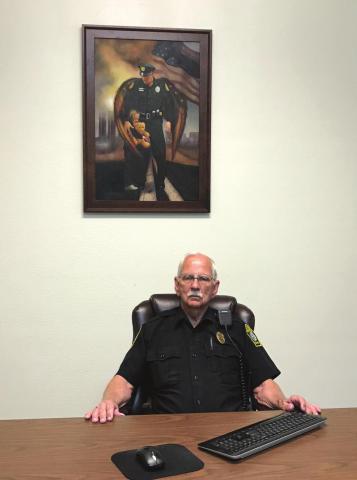 City of San Saba’s retiring Police Chief - Ray Riggs