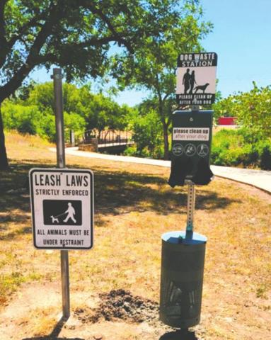 Please welcome the new pet waste stations to each park in San Saba. Picking up after your pets in the parks is now easier! Besides, it keeps our parks cleaner and fresher for everyone!