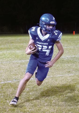 Preston Hanley was focused during Cherokee’s game against Arlington Heights last week. Courtesy of Valerie Valdez