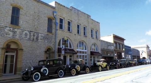 This caravan of classic vehicles was parked on Wallace Street in San Saba on 3-29-25. Submitted by Chino Z.