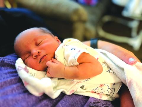 Proud parents, Tanya Saucillo and Marcus Rodriguez of San Angelo, Texas, are pleased to announce the birth of their daughter, Anita Grace. Anita was born August 4, 2023, at Shannon Women’s and Children’s Hospital in San Angelo. She came into the world at 2:53 p.m. weighing 6 lbs. 13 oz. and measuring 19 inches long. She is welcomed home by big brother, Elias; grandparents: Louis and Naomi Saucillo of San Saba, and Santos and Maribel Rodriguez of Winters; and several cousins.