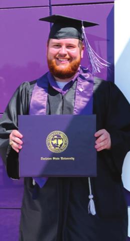 Triston McGehee graduates from Tarleton State University