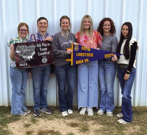 San Saba FFA Livestock Judging Team is State Bound!