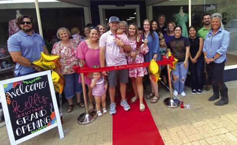 San Saba County Chamber of Commerce welcomes newest member, K. Ellis Boutique