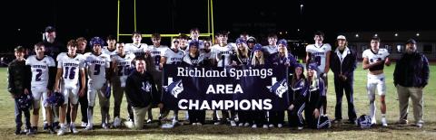 Richland Springs Coyotes - Area Champions!