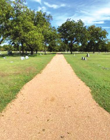 San Saba Cemetery receives road improvements by donation